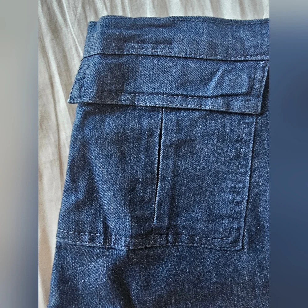 Nicole Miller Denim Skort Girl's with Belt Sz 7, 8, 10, 12